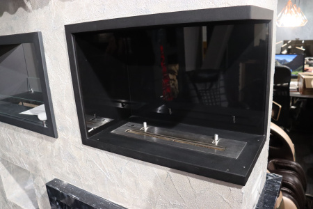 Угловой встраиваемый биокамин Firezo L'angolo Destro 1800