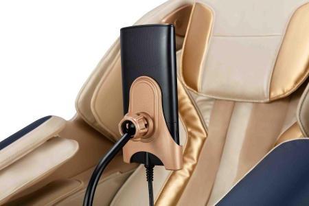 Массажное кресло iMassage Hybrid Grey/Gold