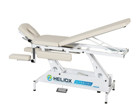 Массажный стол трехсекционный с электроприводом Heliox F1E3 (ширина ложа 550 мм)