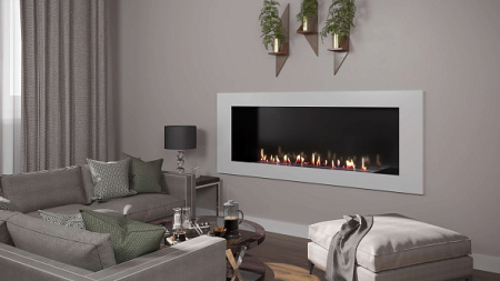 Встраиваемый биокамин Firezo Dipinto White 1000