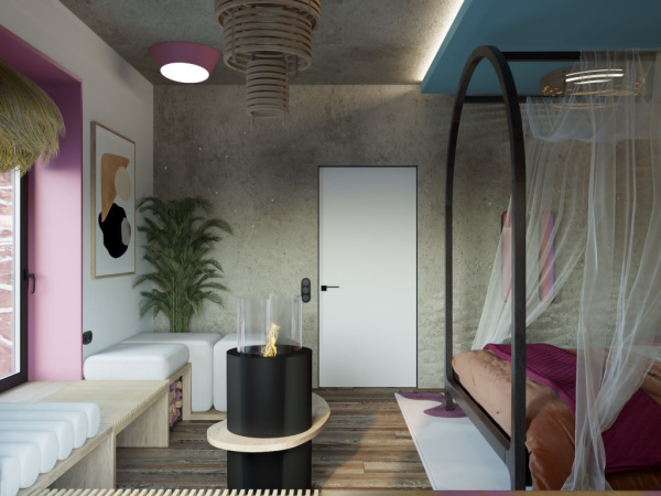 Уличный биокамин Firezo Candela