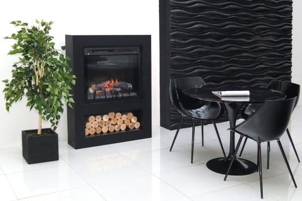 Каминокомплект Loft - Серый графит с очагом XHD28L-INT